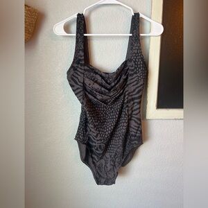 Calvin‎ Klein Multi Print One Piece Swimsuit